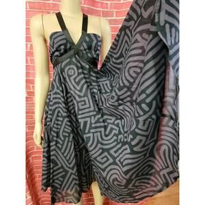 ALEXANDER  MCQUEEN  FLARE Summer DRESS  SIZE IT 42 UK 10 US 6 #11